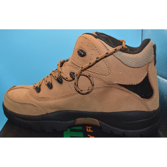 Hytest ESD Safety Toe Work Boots Brown Leather Men’s Sz 7.5 W / Women’s 9.5 NEW - Picture 2 of 7